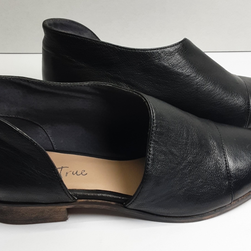Diba True No Way Out Black Leather Women's Shoes